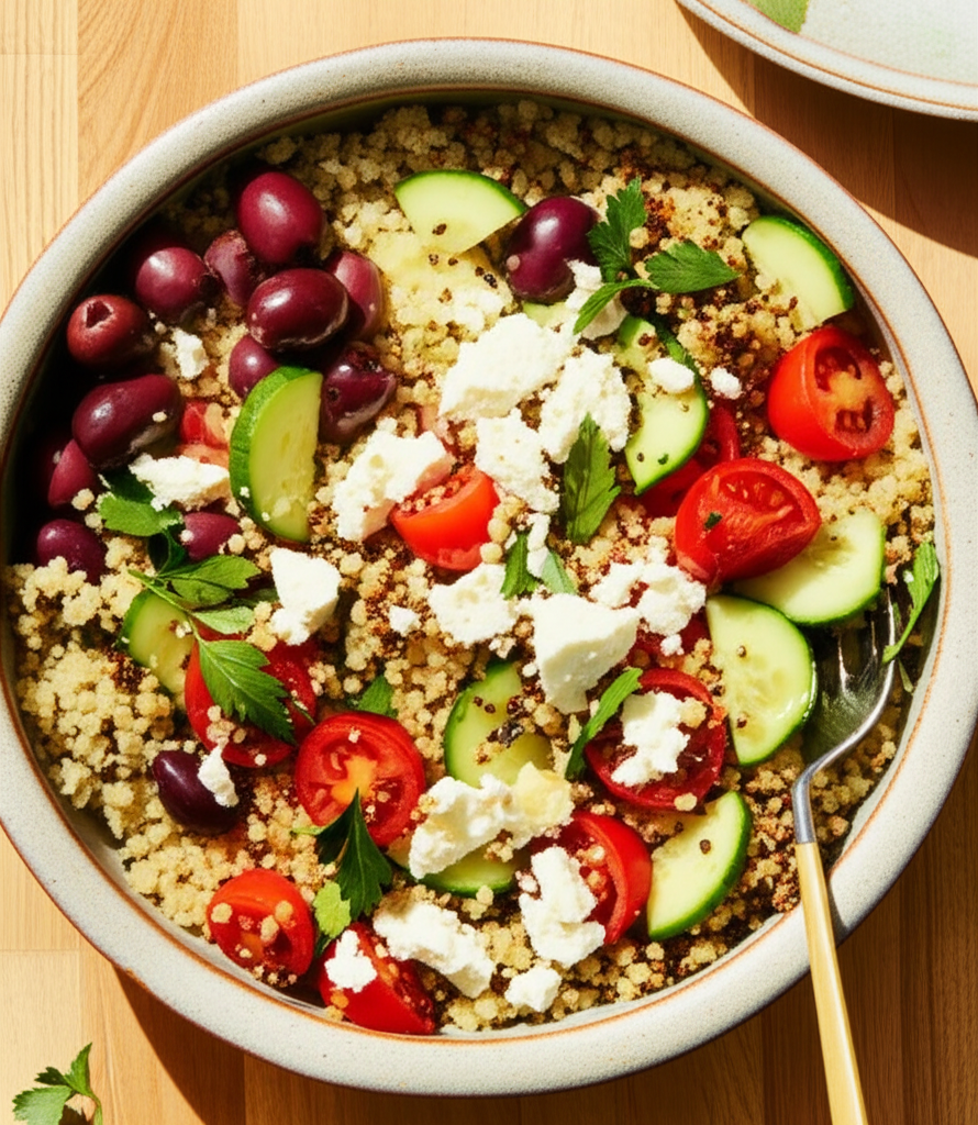 Mediterranean Quinoa Bowl